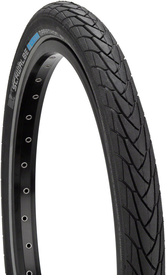 Schwalbe Marathon Plus Tire - 24 x 1.75, Clincher, Wire, Black/Reflective, Performance, Endurance, SmartGuard, E-50