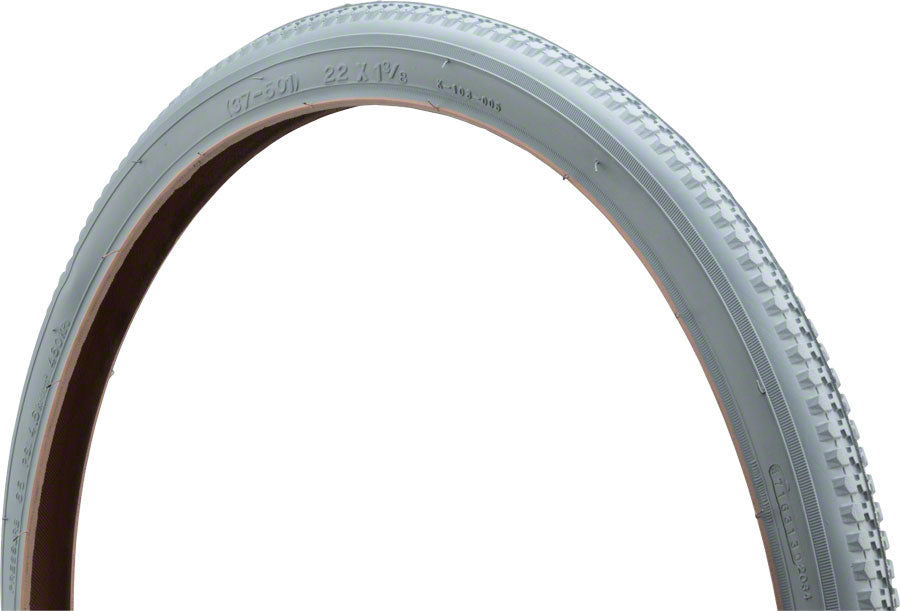 Kenda K103 Tire - 22 x 1 3/8, Clincher, Wire, Gray