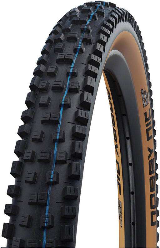 Schwalbe Nobby Nic Tire - 27.5 x 2.35", Tubeless, Folding, Black/Tan, Evolution Line, Addix SpeedGrip, Super Ground