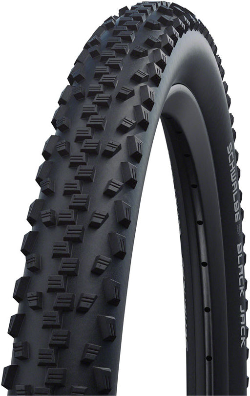 Schwalbe Black Jack Tire - 26 x 1.9, Clincher, Wire, Black, K-Guard, SBC