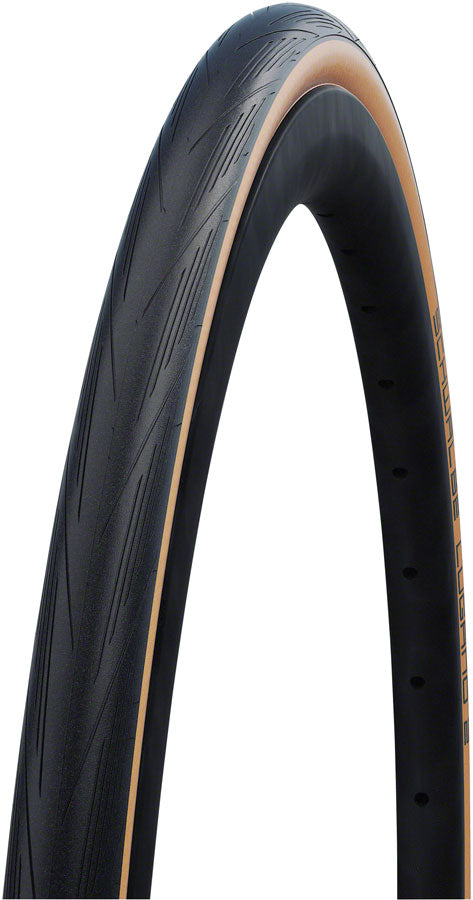 Schwalbe Lugano II Tire - 700 x 25, Clincher, Wire, Black, K-Guard, Endurance