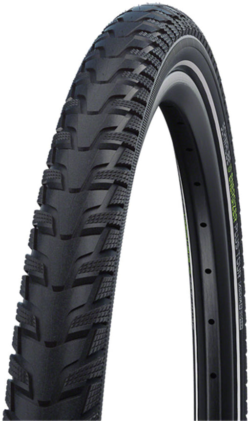 Schwalbe Energizer Plus Tour Tire - 700 x 44, Clincher, Wire, Black/Reflective, Performance, GreenGuard, Addix E50