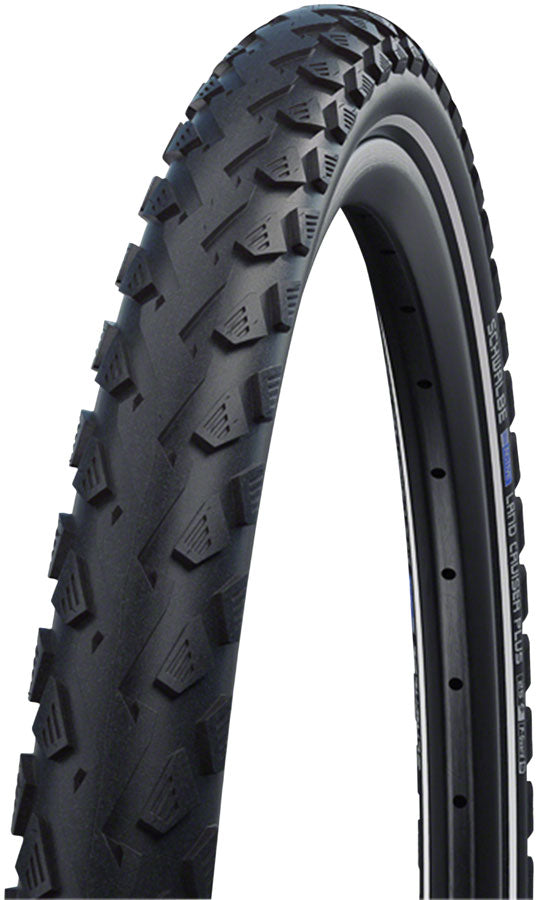 Schwalbe Land Cruiser Plus Tire - 700 x 47, Clincher, Wire, Black/Reflective, Active, SBC, PunctureGuard, E-25