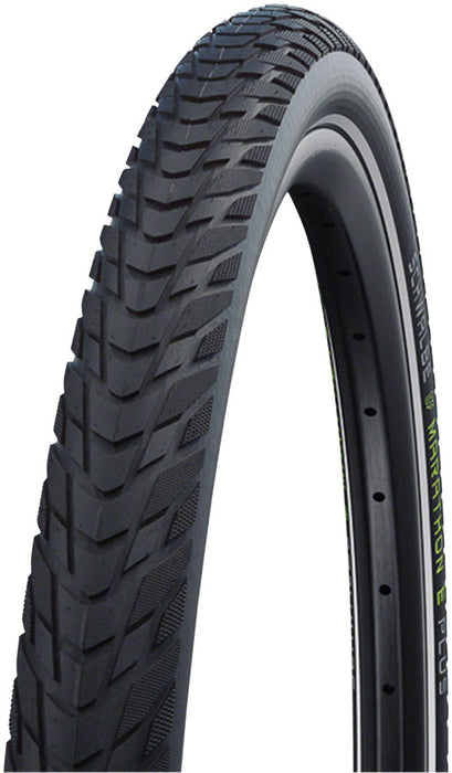 Schwalbe Marathon E-Plus Tire - 28 x 2.15, Clincher, Wire, Black, SmartGuard, Addix