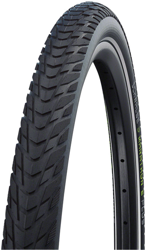 Schwalbe Marathon E-Plus Tire - 700 x 55, Clincher, Wire, Black/Reflective, Performance, Addix, SmartGuard