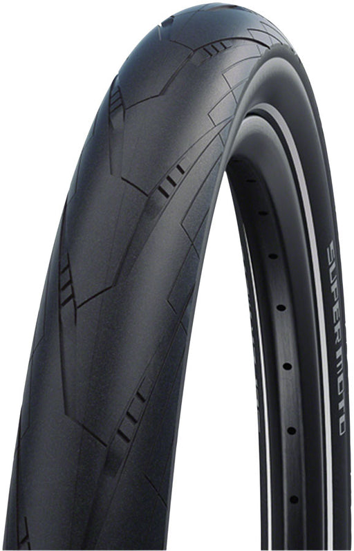 Schwalbe Super Moto Tire - 27.5 x 2.4, Clincher, Wire, Black/Reflective, Performance, Addix, RaceGuard, DoubleDefense