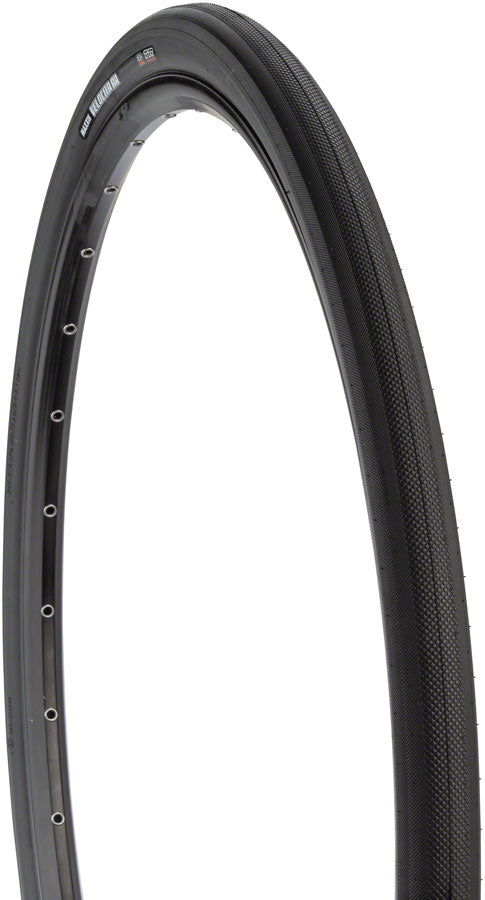 Maxxis Velocita Tire - 700 x 40, Tubeless, Folding, Black, Dual Compound, SilkShield