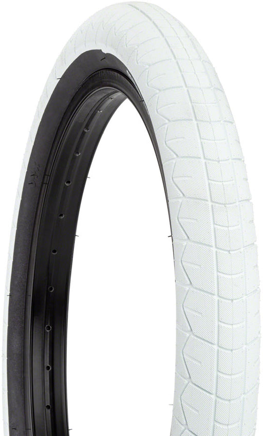 Sunday Current V2 Tire - 20 x 2.4, Clincher, Wire, White/Black