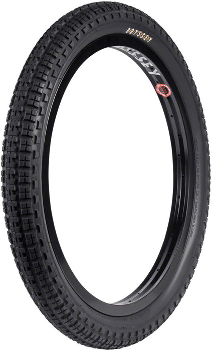 Odyssey Aitken Knobby Tire - 20 x 2.35, Clincher, Wire, Black