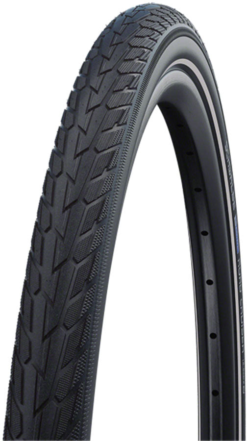 Schwalbe Road Cruiser Tire - 27.5 x 1.4, Clincher, Wire, Black, K-Guard, Green