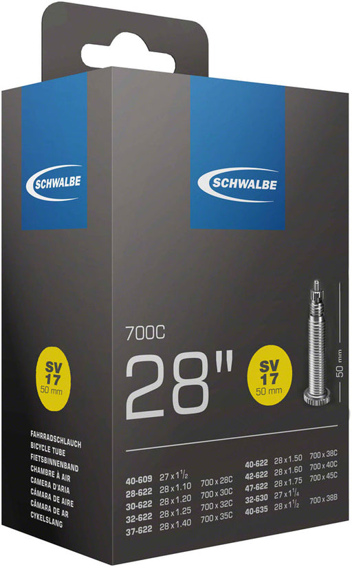 Schwalbe Standard Tube - 700 x 28-47mm, 50mm, Presta Valve