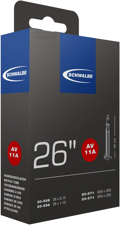 Schwalbe Standard Tube - 650 x 20-23mm, 40mm, Presta Valve