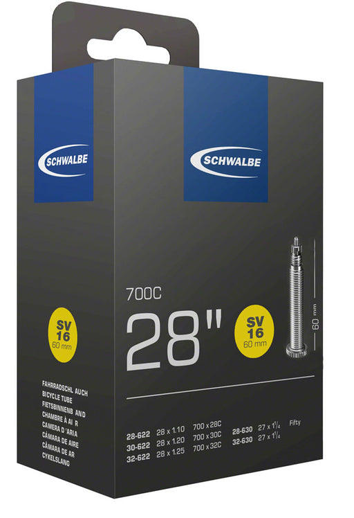 Schwalbe Standard Tube - 700 x 28-32mm, 60mm, Presta Valve