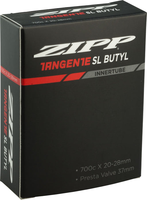 Zipp Speed Weaponry Tangente Butyl Tube: 700 x 20-28mm, 37mm Aluminum Presta Valve