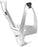Elite Cannibal XC bottle cage, white glossy - black graphic