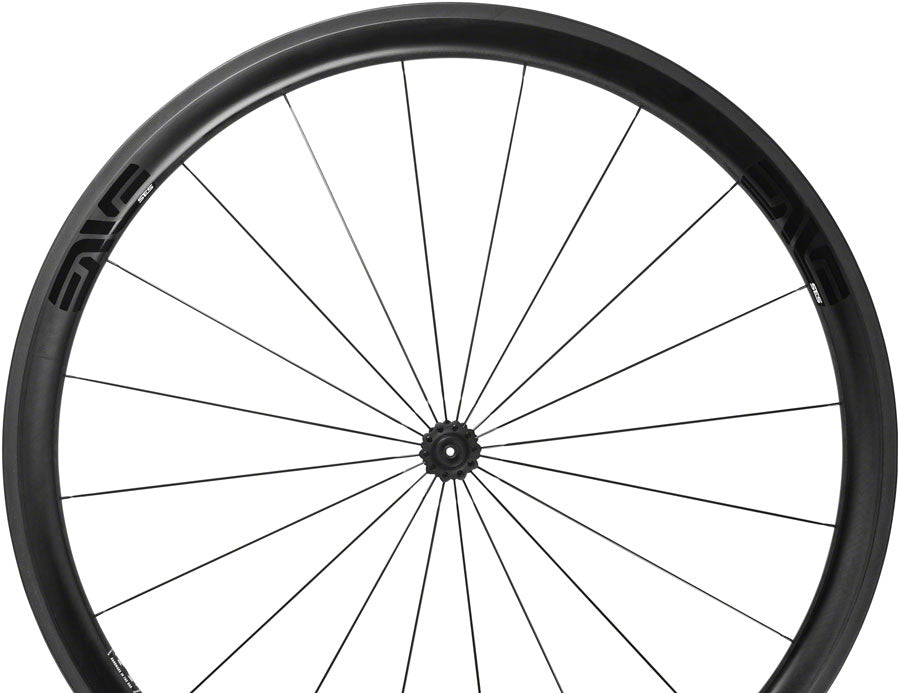 ENVE Composites SES 3.4 Wheelset - 700, QR x 100/130mm, Rim Brake, HG 11, Black, Carbon Hub