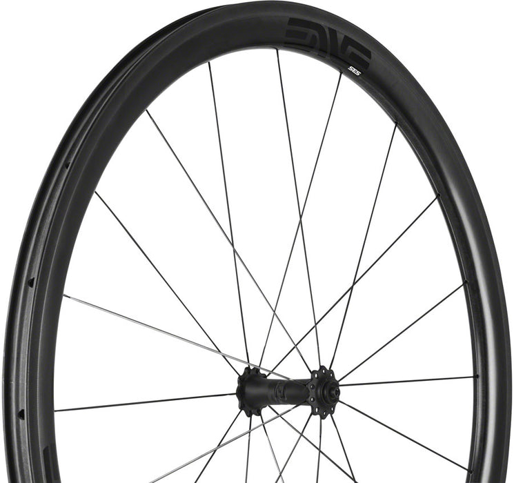 ENVE Composites SES 3.4 Wheelset - 700, QR x 100/130mm, Rim Brake, HG 11, Black, Carbon Hub
