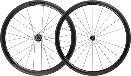 ENVE Composites SES 3.4 Wheelset - 700, QR x 100/130mm, Rim Brake, HG 11, Black, Carbon Hub