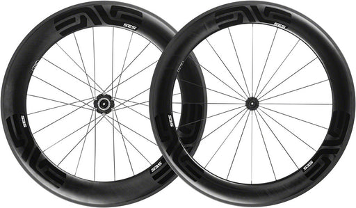 ENVE Composites SES 7.8 Wheelset - 700, QR x 100/130mm, Rim Brake, HG 11, Black, Clincher, ENVE Composites Alloy