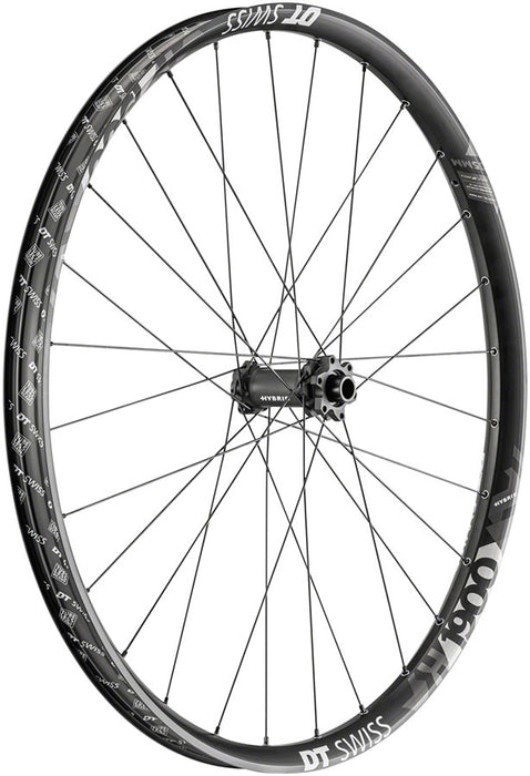 DT Swiss H 1900 Spline 35 Front Wheel: 27.5", 15 x 110mm Boost, 6-Bolt, Black, Ebike