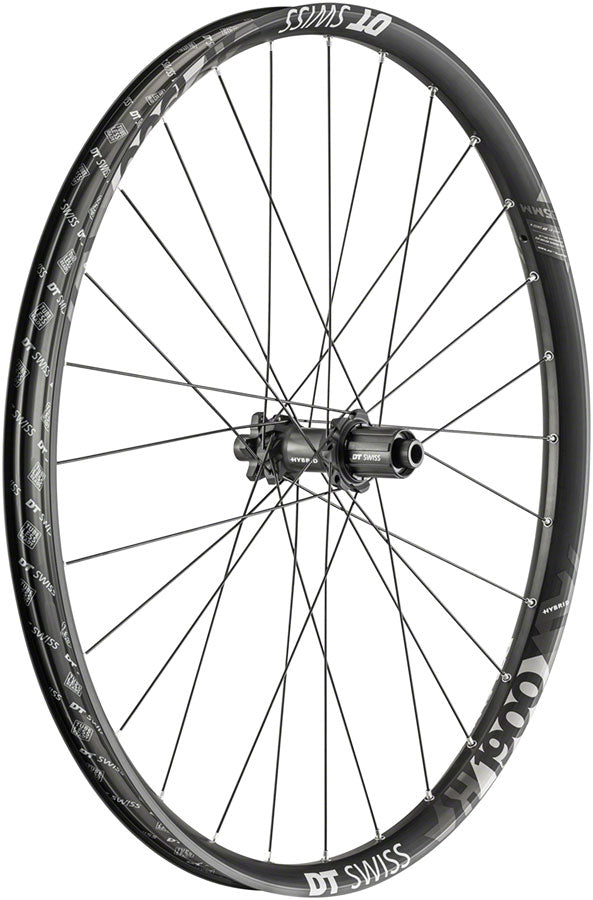 DT Swiss H 1900 Spline 35 Rear Wheel - 27.5", 12 x 148mm Boost, 6-Bolt, HG 11, Black, Ebike