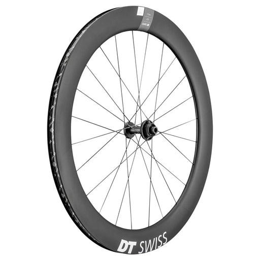 DT Swiss ARC1400 DiCut Front Wheel - 62mm, 700c, 12 x 100mm, Centerlock, Black