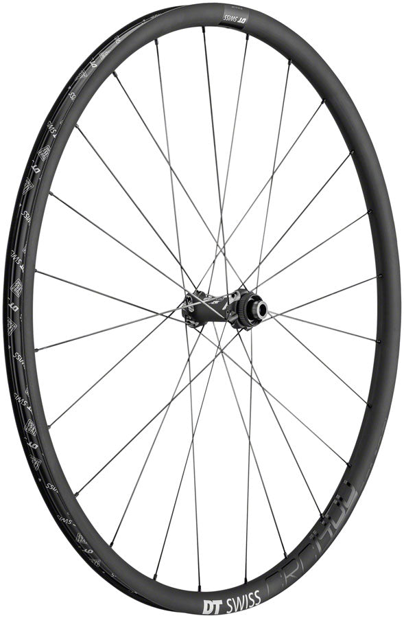 DT Swiss CRC 1400 Spline Front Wheel - 700, 12 x 100mm, Center-Lock, Black