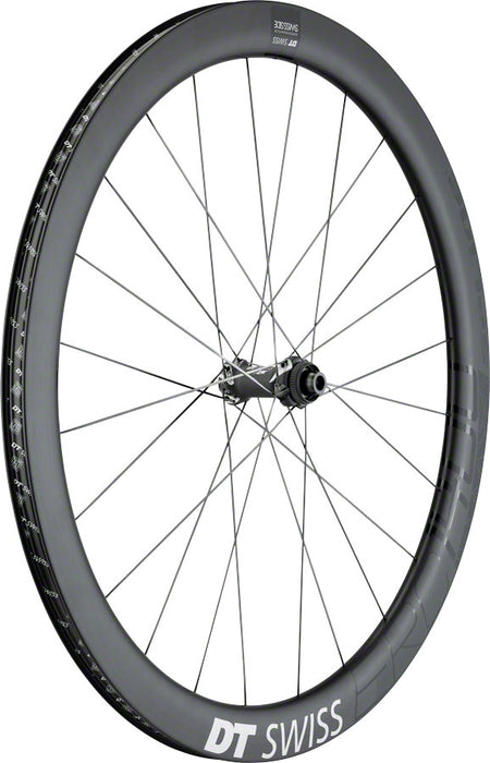 DT Swiss ERC 1400 Spline Front Wheel - 700, 12 x 100mm, 6-Bolt /Center-Lock, Black