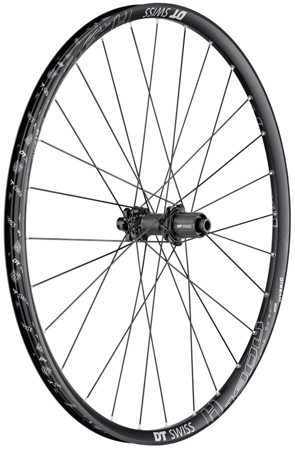 DT Swiss H 1900 Spline 30 Rear Wheel - 27.5", 12 x 148mm Boost, 6-Bolt, HG 11,Black, Ebike