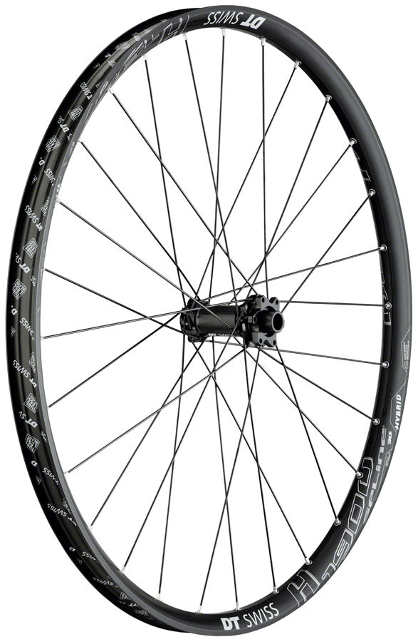 DT Swiss H 1900 Spline 30 Front Wheel - 29", 15 x 110mm Boost, 6-Bolt, Black, Ebike