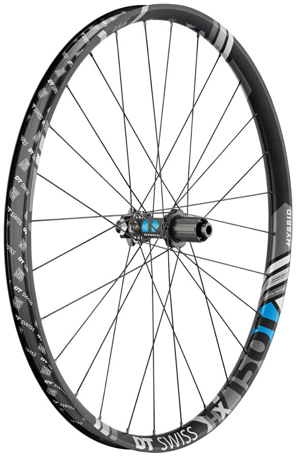 DT Swiss HX 1501 Spline One 35 Rear Wheel - 27.5", 12 x 148mm Boost, 6-Bolt,HG 11, Black, Ebike