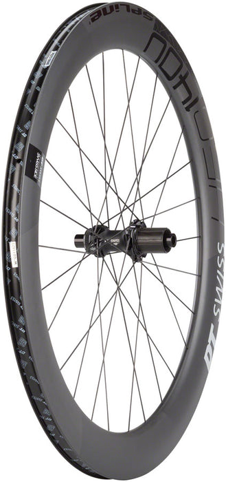 DT Swiss HEC 1400 Spline 62 Rear Wheel - 700, 12 x 142mm, Center-Lock/6-Bolt, HG 11/ XDR, Black