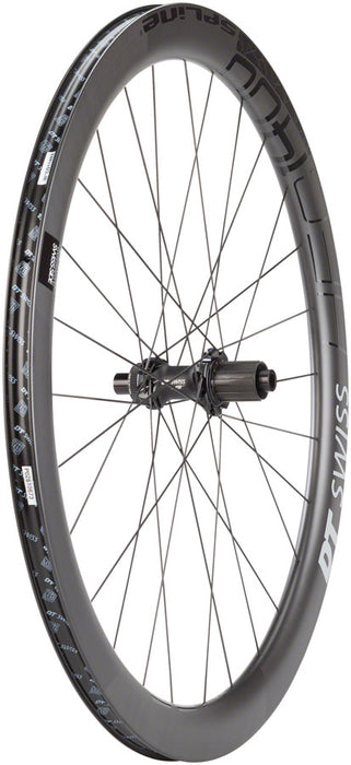 DT Swiss HEC 1400 Spline 47 Rear Wheel - 700, 12 x 142mm, Center-Lock/6-Bolt, HG 11/ XDR, Black