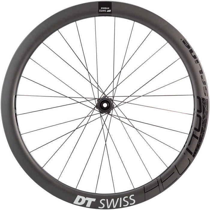 DT Swiss HEC 1400 Spline 47 Rear Wheel - 700, 12 x 142mm, Center-Lock/6-Bolt, HG 11/ XDR, Black