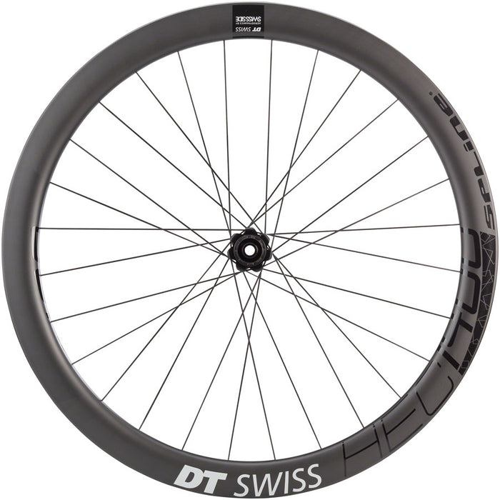 DT Swiss HEC 1400 Spline 47 Rear Wheel - 700, 12 x 142mm, Center-Lock/6-Bolt, HG 11/ XDR, Black
