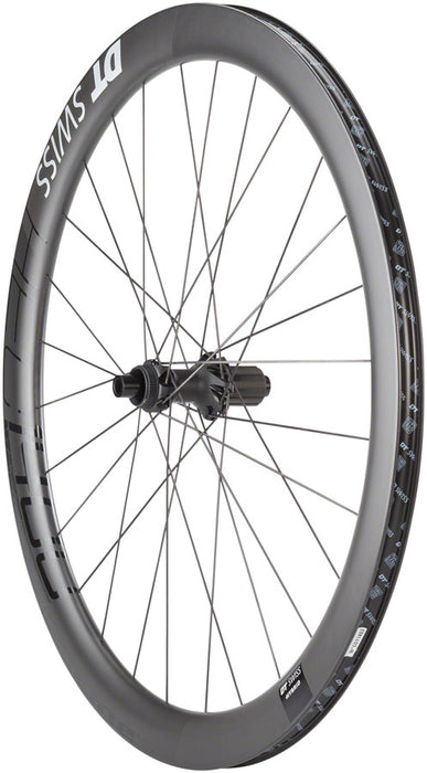DT Swiss HEC 1400 Spline 47 Rear Wheel - 700, 12 x 142mm, Center-Lock/6-Bolt, HG 11/ XDR, Black