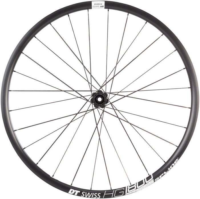 DT Swiss HG 1800 Spline 25 Rear Wheel - 700, 12 x 142mm, Center-Lock/6-Bolt, HG 11, Black