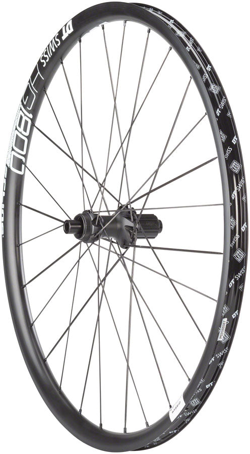 DT Swiss HG 1800 Spline 25 Rear Wheel - 650b, 12 x 142mm ,Center-Lock/6-Bolt, HG 11, Black