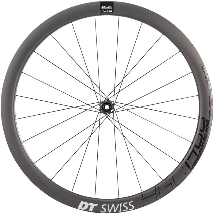DT Swiss HGC 1400 Spline 42 Front Wheel - 700, 12 x 100mm, Center-Lock, Black