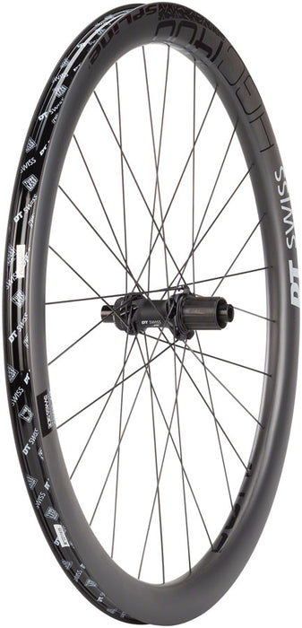 DT Swiss HGC 1400 Spline 42 Rear Wheel - 700, 12 x 142, Center-Lock, HG/XDR, Black