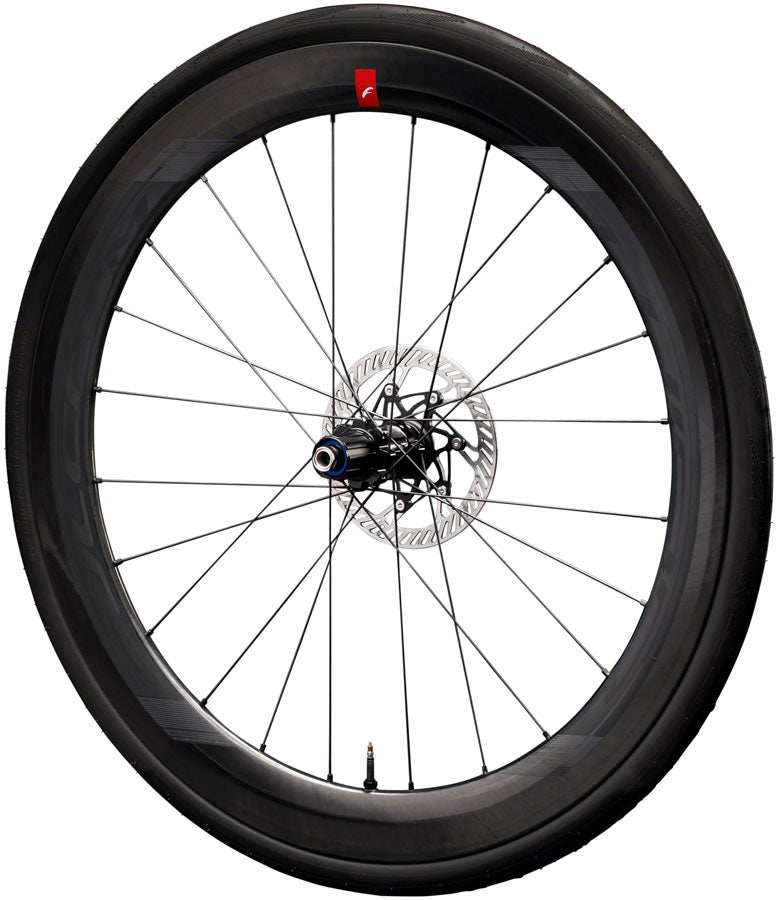 Fulcrum WIND 55 DB Rear Wheel - 700, 12 x 142mm, Center-Lock, HG 11, Black, 2-Way Fit