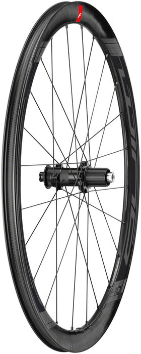 Fulcrum WIND 40 DB Rear Wheel - 700, 12 x 142mm, Center-Lock, HG 11, Black, 2-Way Fit