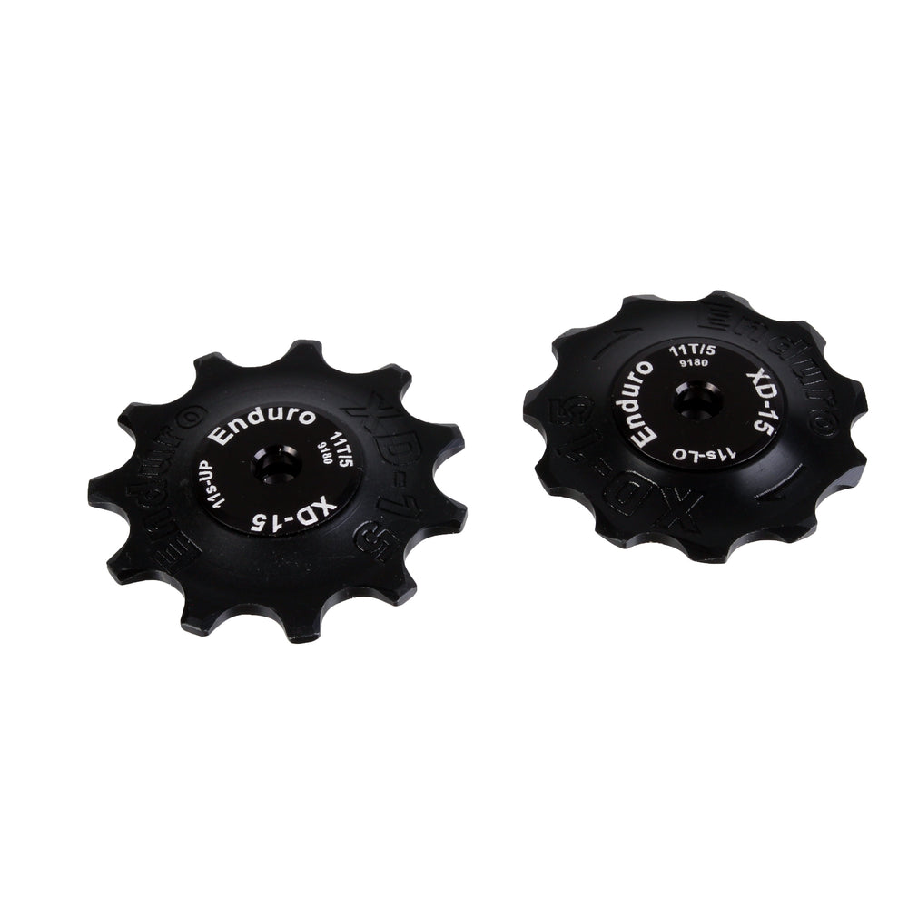 Enduro XD-15 Derailleur Pulleys, Shimano 9100/8000 - Black