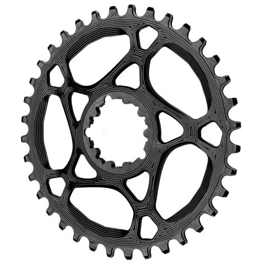 absoluteBLACK Spiderless GXP Direct Mount chainring, 28T - black