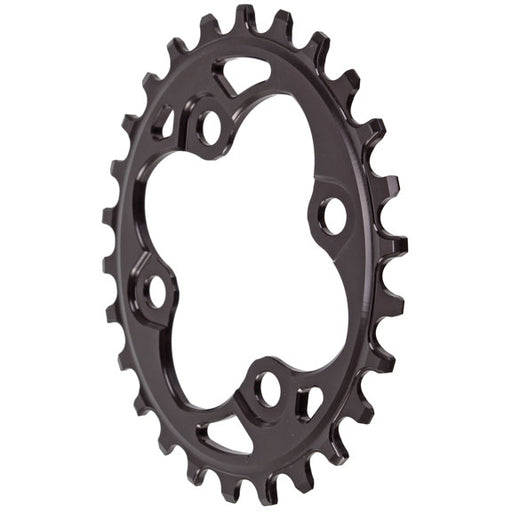 absoluteBLACK 104 Oval chainring, 64BCD 26T - black