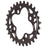 absoluteBLACK 104 Oval chainring, 64BCD 28T - black