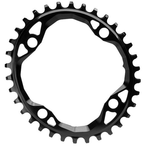 absoluteBLACK 104 Oval chainring, 104BCD 32t - black
