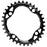 absoluteBLACK 104 Oval chainring, 104BCD 36T - black