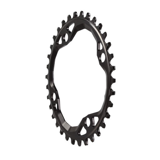 absoluteBLACK 104 Oval chainring, 104BCD 34T - black