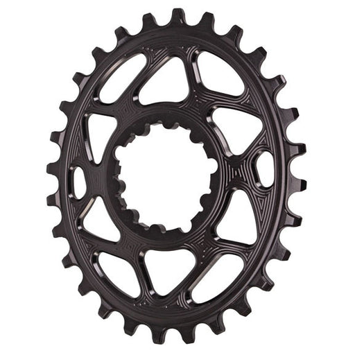 absoluteBLACK Spiderless GXP (Boost/3mm) DM Oval chainring, 28T - bl